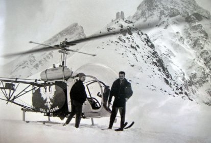 Bell 47 G2 d'Hélicoptère Service de M. BRIAND - Photo DR