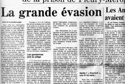 Article claude Fourcade en février 1981 - Document DR