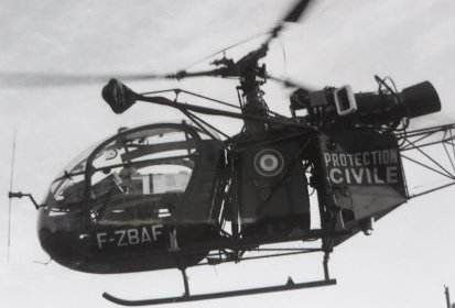 Alouette 2 F-ZBAF Protection civile de la Base Issy-les Moulineaux, (…)