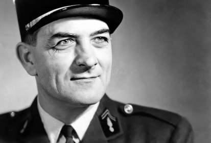 Portrait du commandant Frédéric Curie en 1945 - Photo DR