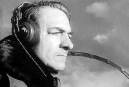 Frédéric Curie aux commandes du Bell 47 Protection civile en 1955 ou 56 (...)