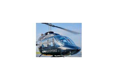 Le Bell 206 F-HBJR très souvent au départ - Photo © Patrick Gisle.
