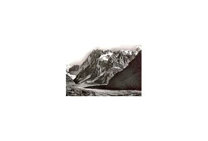Les Grandes Jorasses en 1971 - Carte Postale Lansol