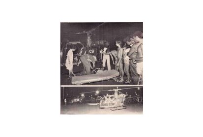 L'Alouette II F-MCSI avec Roger Drouin en 1981 (photos de journal) - (…)