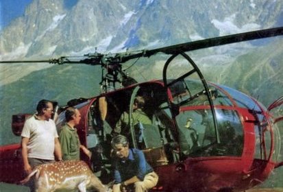 Alouette 3 F-ZBAS Protection civile de la Base d'Annecy, source (…)