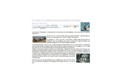 Cliquez pour lire l'article "Du rêve à la réalité avec la classe 6 (…)