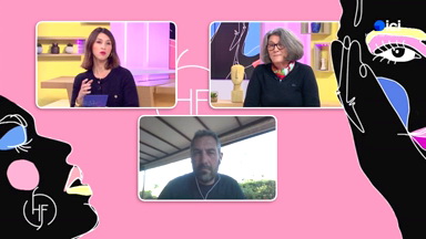  Cliquez ici pour voir le reportage "Hauts Féminin" où Marielle Simon est interviewée par Marie Sicaud (avec Yves Duparc, également pilote, en duplex depuis le Maroc) - Photo France 3