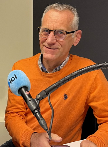 Thierry ROMIER interviewé - Photo DR © Radio France - Théo Hetsch