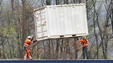 Le petit container ajouté par l'Ecureuil – Photo © Patrick Gisle