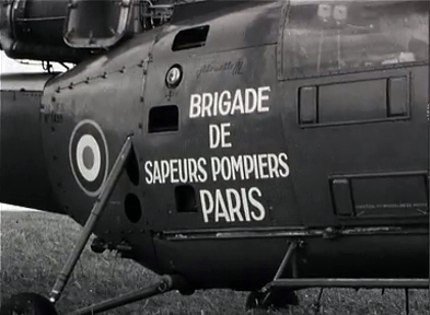 L'Alouette 3 F-ZBDC de la BSPP à Fécamp (76) - Photo DR