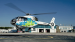 L'EC120 Colibri, de série, immatriculé F-WMXC, est équipé d'un moteur V8 "HCE" - Hight Compression Engine - (cycle diesel) - de 4,6 litres, fonctionnant avec du kérosène (Jet A-1) - Photo © Jérôme Deulin Airbus Helicopters
