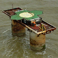 La plateforme Sealand - Photo DR site Skytrek