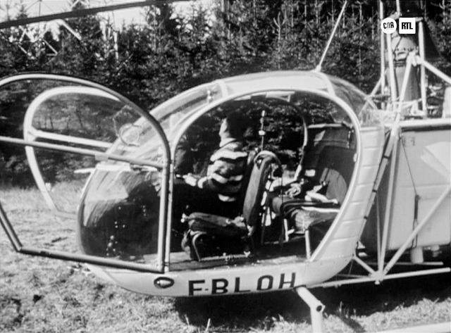 Alouette 2 F-BLOH Gyrafrance en 1964 - Photo DR