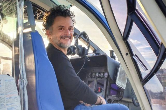 Cyril Bonci est pilote d'hélicoptère pour le Samu, il fait régulièrement des photos à couper le souffle dans le Grand Est- Photo © Cyril Bonci