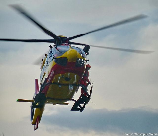 Le MOB sur le patin veille... - Photo © Christophe Gothié