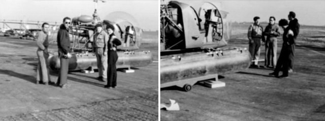 Valérie André sur Bell 47D du CEV de Bretigny-sur-Orge en 1954 - Photos DR