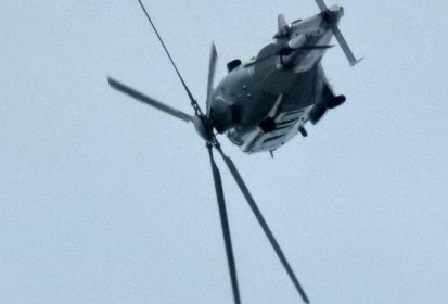L'EC-175 en virage serré - Photo © Daniel Liron