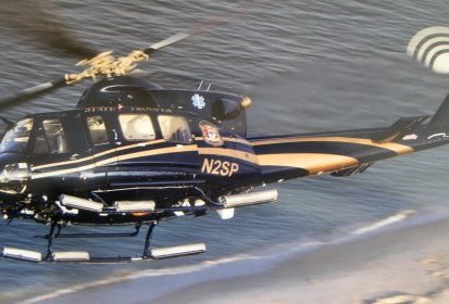 Flottabilité sur les patins pour le Bell 412 N2SP - Photo Bell (...)