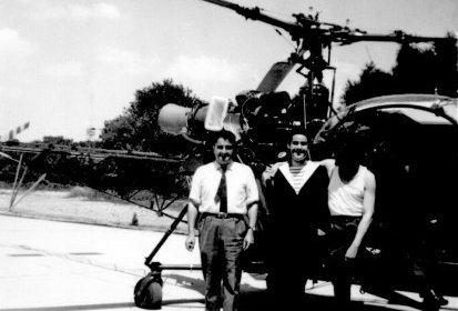 Sur la BAN de Lann-Bihoué en juin 1960 - Photo DR collection Famille (...)