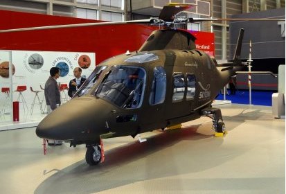 AW109 Grand New F-HIDE Skycam - Photo © Patrick Gisle
