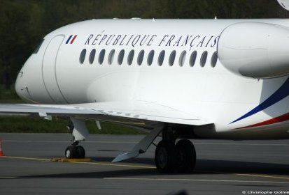 Falcon 7X F-RAFA - Photo © Christophe Gothié