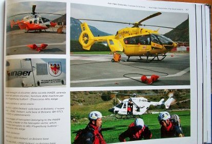 Extrait du livre "Helicopter Rescue in the Alps" - Photo F. (...)