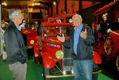 Au Musée de Gex avec Jacques LISSAJOUX années 2000 - Photo DR Collection N. (...)