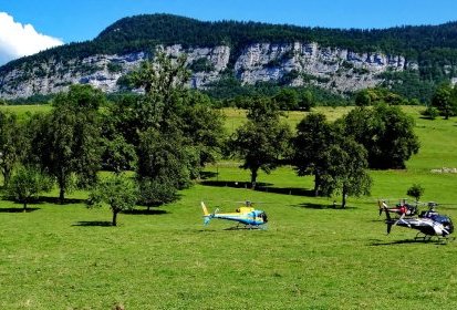 DZ de Coisy – panoramique des 5 machines - Photo © Patrick Gisle