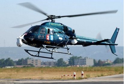 L'AS355 N F-GMBL - Photo Patrick Penna