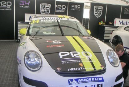 La Porsche n°34 de Christian Blugeon - Photo JMP
