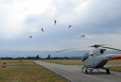 La patrouille Espagnole à Valence - Photo © David Gasnier