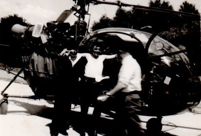 Dos bloqué en sortie Alouette 2 Protection civile sur la BAN de Lann-Bihoué (...)
