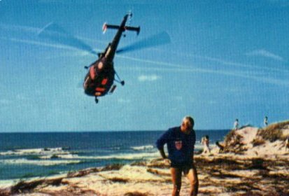 Départ pour la recherche d'un enfant à LACANAU - Photo extraite (...)