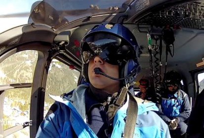 Pilote de l'EC 145 du DAG de Chamonix - Photo © France 3