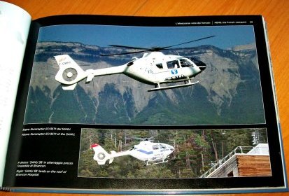 Extrait du livre "Helicopter Rescue in the Alps" - Photo F. (...)