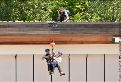 Secours en paroi - Photo © Eric Thirion - Tous droits réservés