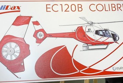 Affiche EC 120 B Colibri - Photo © EUROCOPTER