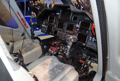 Cockpit de l'AW109 Grand New - Photo © Patrick Gisle