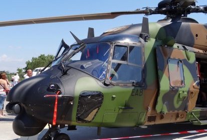 L'avant du nouveau NH90 TTH - Photo © Patrick Gisle