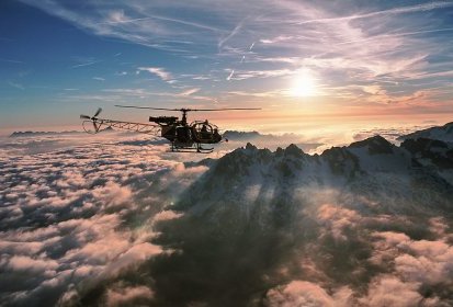 Le Lama F-GIBK seul au monde - Photo © Philippe Fragnol