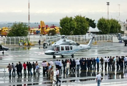 L'EC-175 au roulage - Photo © Daniel Liron