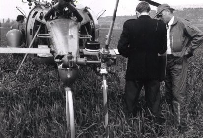 Crash d'hélicoptère Alouette 3 – 24/04/1975 - Photo DR collection (...)