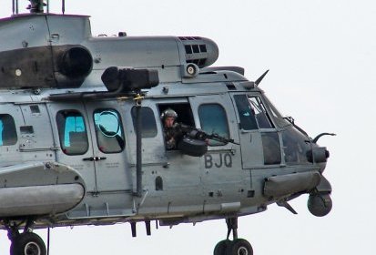 L'EC 725 Caracal ne tirait pas sur la foule - Photo © David (...)