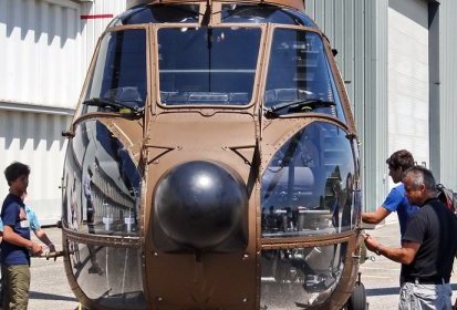 Le Puma AS330, toujours - Photo © Patrick Gisle