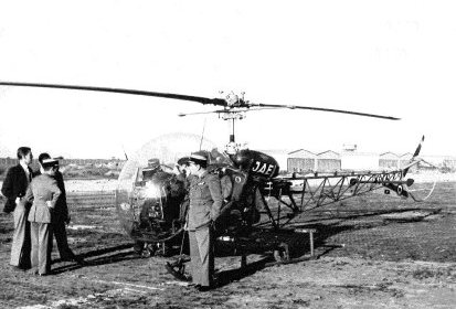 Bell 47 G2 F-MJAE Gendarmerie Réunion et présentation du AB 47G2 n° 197 - (…)