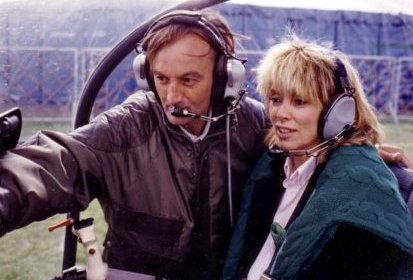 Michel Anglade avec Mireille Darc, marraine du Rotor Club de Paris fondé en (...)