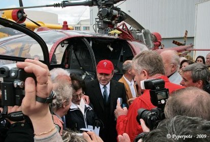 Valérie André et Michel Drucker bien entourés - Photo © Pyperpote