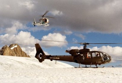 Essais en montagne SA341 F-ZWRL - Photo collection JMP