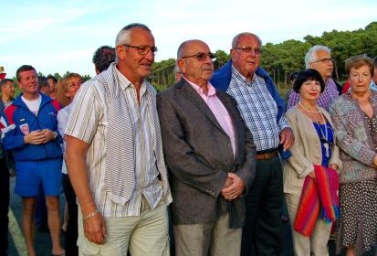 Un autre ancien au premier plan Patrick HEBERT de La Rochelle - Photo © (...)